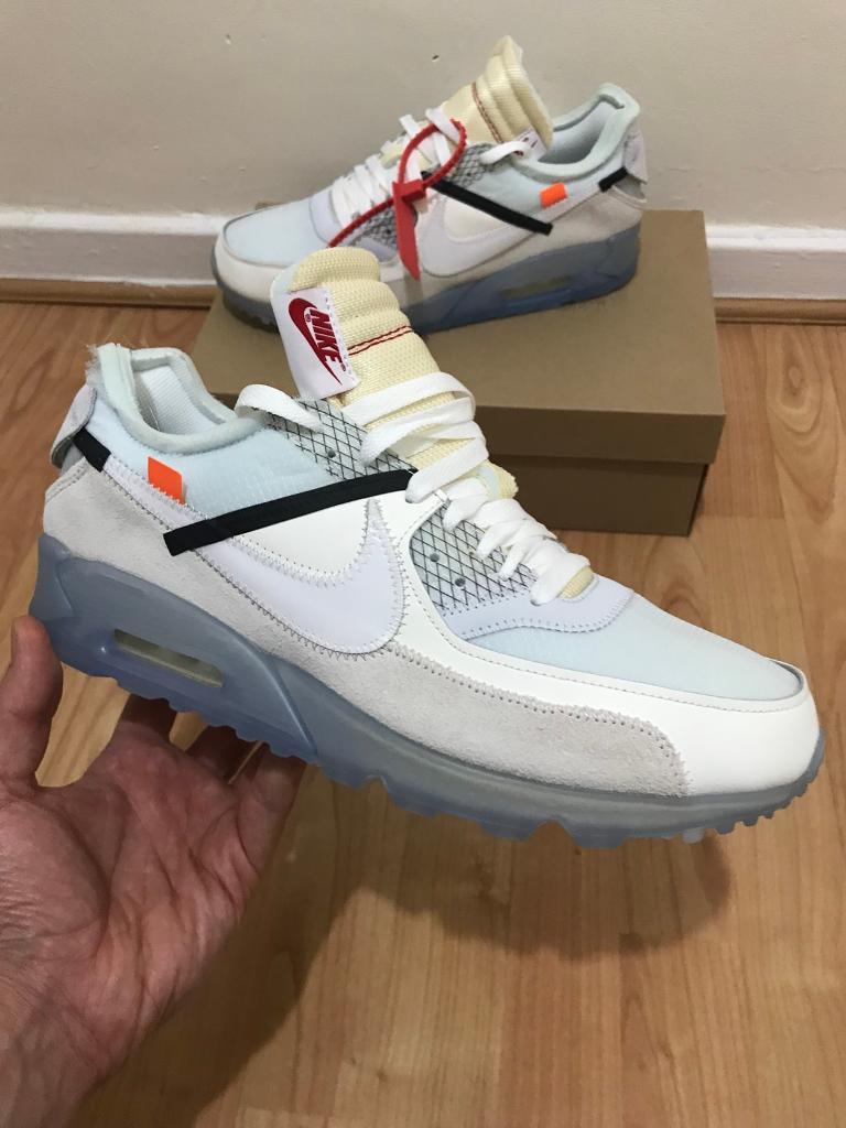 footpatrol air max 90 off white